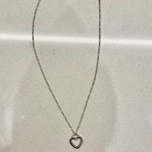 Tiffany & Co. Open Heart Necklace